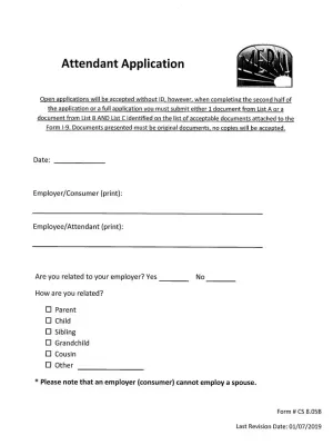 Attendant Application.